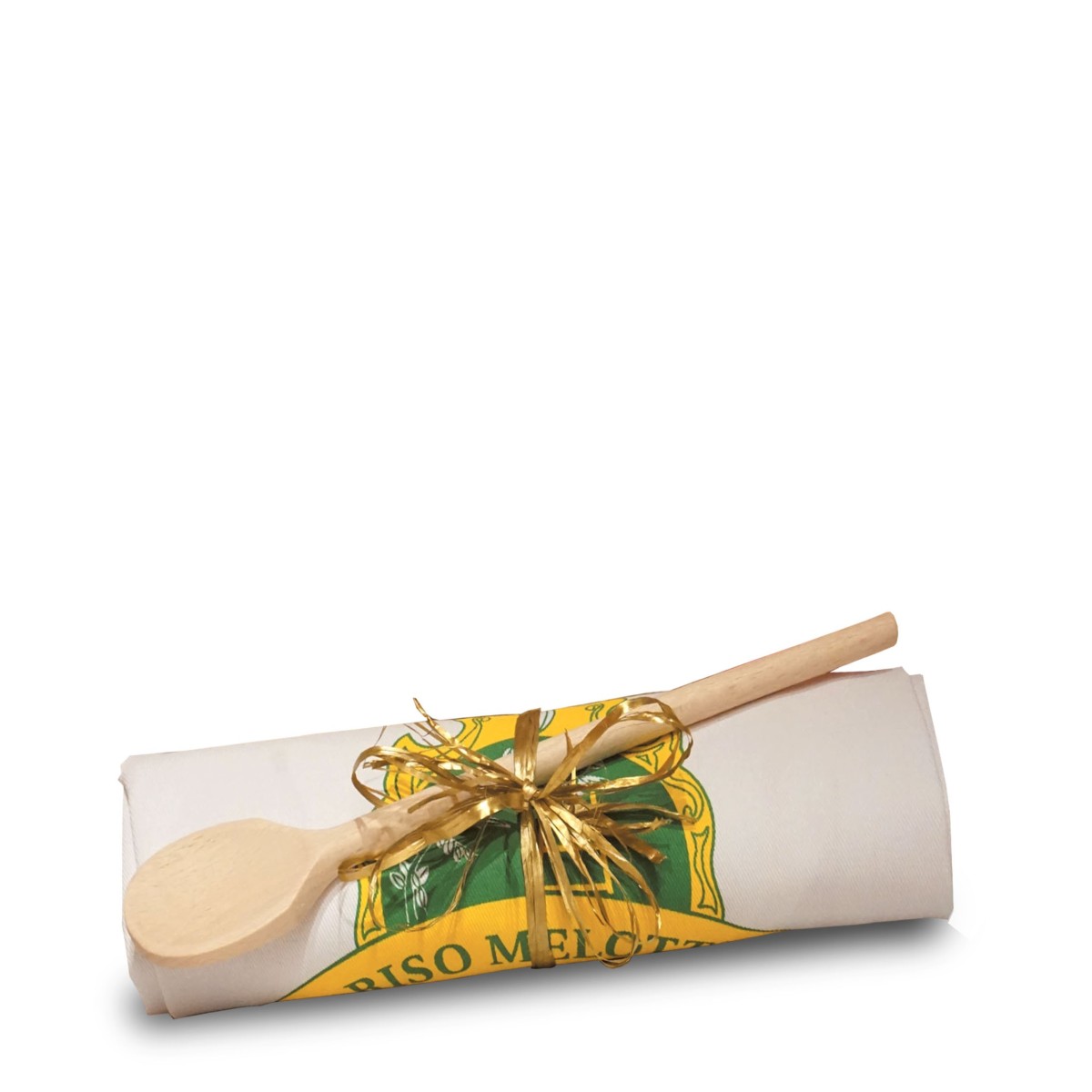 Kitchen Apron with Wooden Ladle - Riso Melotti
