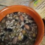 Wholegrain 'Vialone Nano' Rice soup with pulses