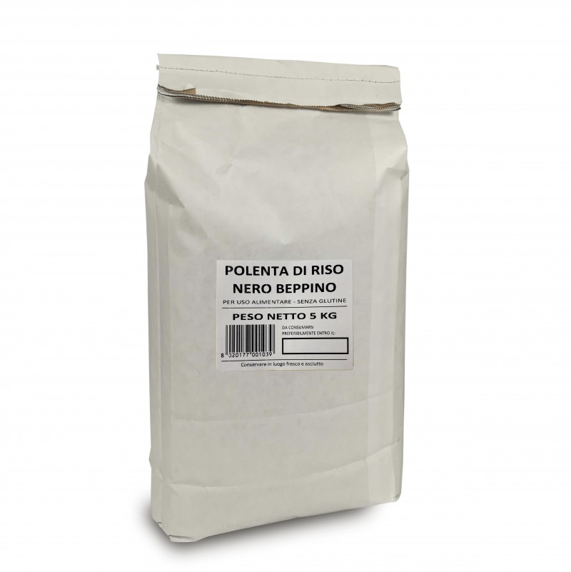 Nero Beppino Rice flour for 'Polenta' 5kg