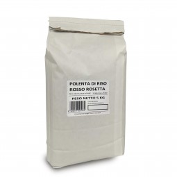 Melotti Rosso Rosetta Rice flour for 'Polenta' 5kg