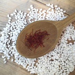 riso_Vialone_Nano_condito_Zafferano_Verona_specialià_Melotti