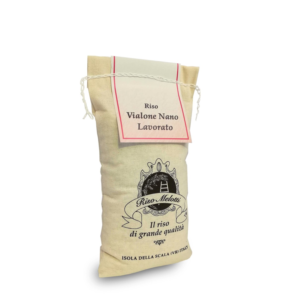 - Vialone Nano Rice 500 g cotton bag