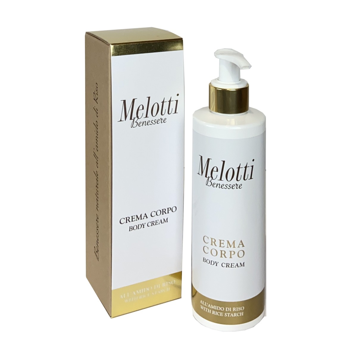 Body Cream with Rice Starch