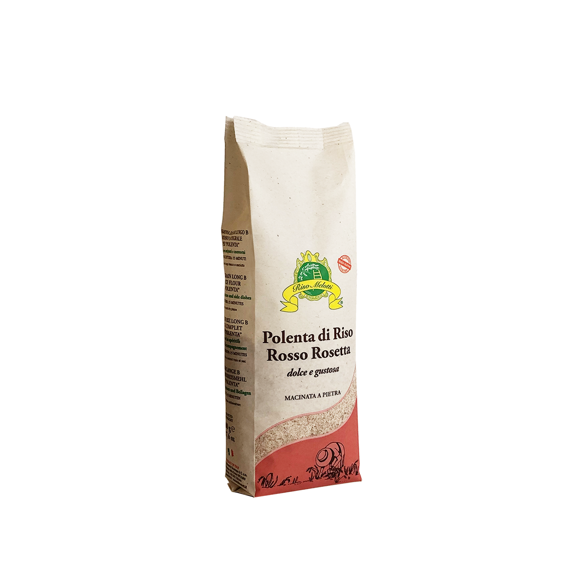 Melotti Rosso Rosetta Rice Polenta