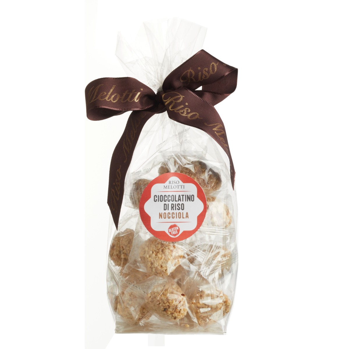 Cioccolatini di Riso con Cioccolato al latte e Nocciole