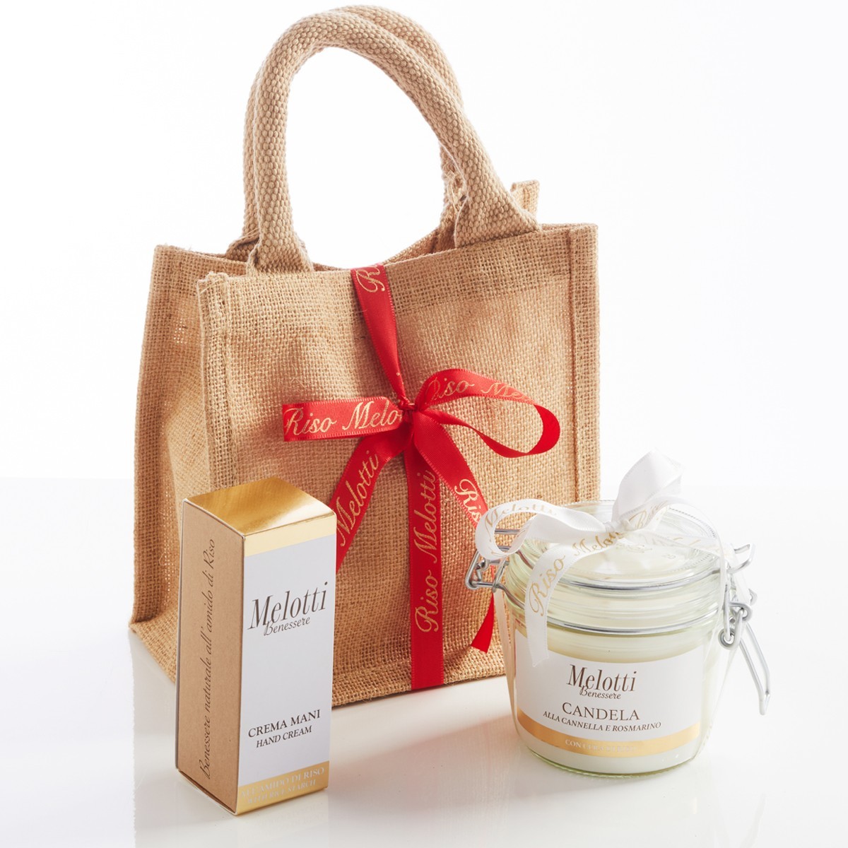 'Wellness gift' small juta bag