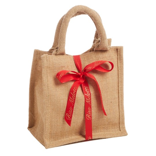 'Wellness gift' small juta bag