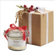 Rice candle in a gift box