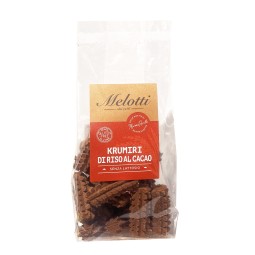 COCOA-FLAVOURED “KRUMIRI” BISCUITS MADE WITH RICE FLOUR