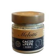 Melotti Cacio e Pepe - Cacio cheese and Black Pepper Sauce