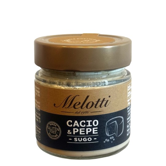 Melotti Cacio e Pepe - Cacio cheese and Black Pepper Sauce