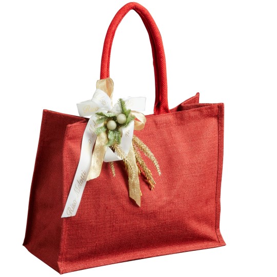 Borsa juta rossa