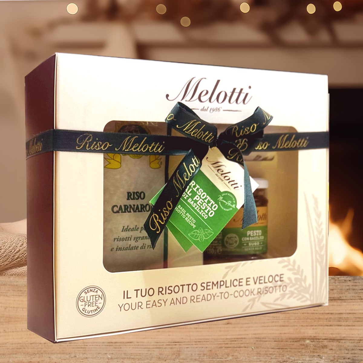 Confezione Risotto al Pesto di Basilico