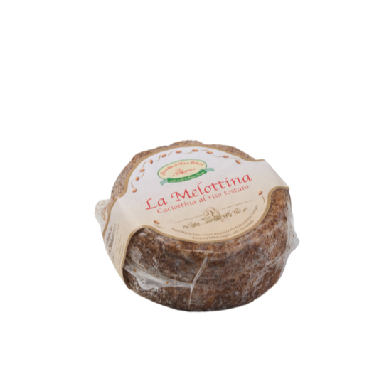 Caciottina al riso tostato "La Melottina"