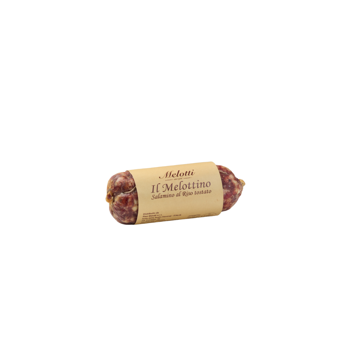 Toasted rice salami 'Il Melottino'