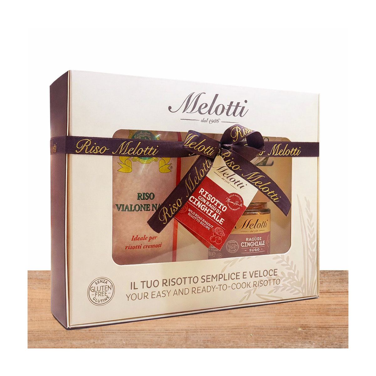 Confezione Risotto al Ragù di Cinghiale