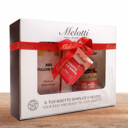 'Norma' risotto recipe Packaging