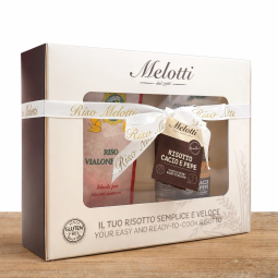 Cacio e Pepe Risotto Recipe Packaging