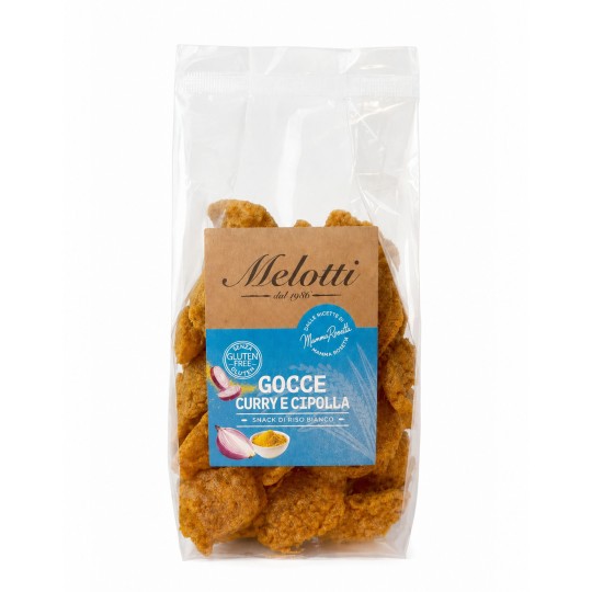 Gocce Curry e Cipolla - Snack di Riso