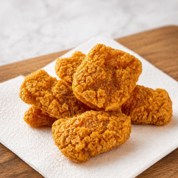 Salty curry and onion  flavoured Snack with Vialone Nano rice flour