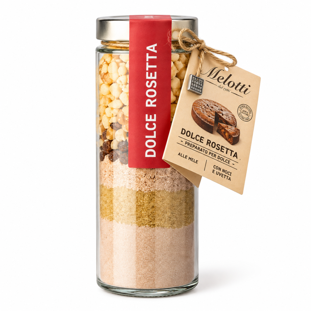 Dolce Rosetta - Mele, Uvetta e Noci