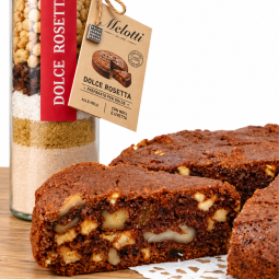 Dolce Rosetta with Apple, Raisins and Walnuts