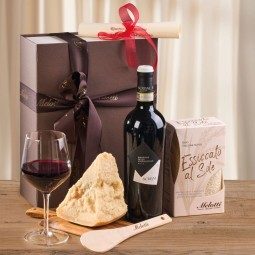 Risotto all’Amarone – Riso Melotti Gift Box dedicated to one of the most iconic risottos of Verona’s culinary tradition.