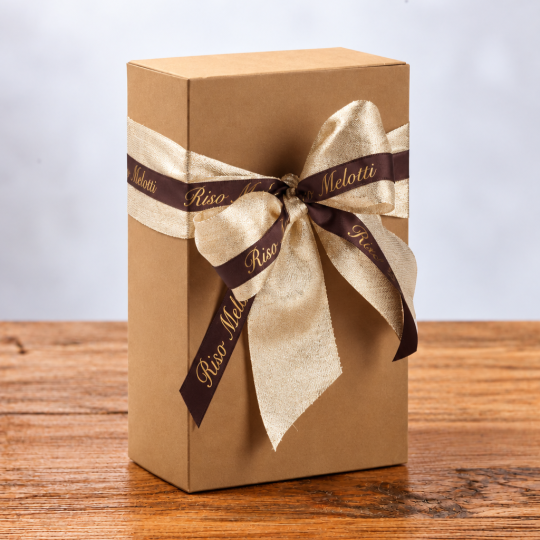 Candela di Riso alla Cannella e Rosmarino - Scatola regalo Melotti