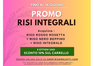 PROMO RISI INTEGRALI
