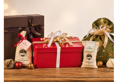 Idee Regalo Natale 2026 | Cesti Natalizi e Catalogo Riso Melotti image